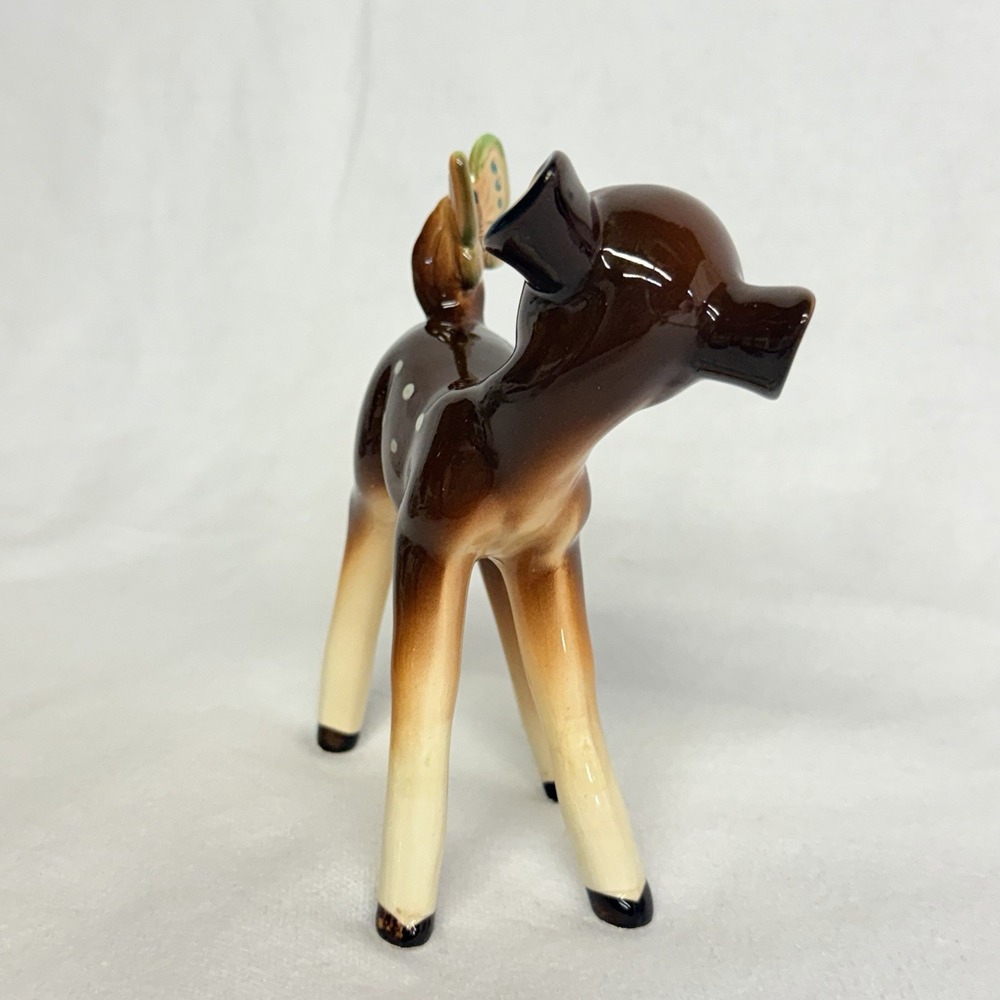 Vintage Bambi Ceramic Figurine Disney World Excellent Collector - Picture 7 of 9